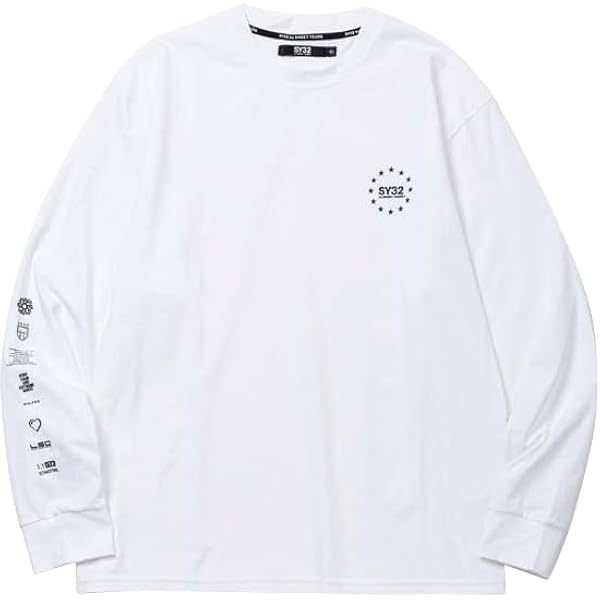 【SY32 SWEET YEARS】レディース ロングスリーブ S ホワイト Amazon | [SY32 by SWEET YEARS] Tシャツ 長袖 おしゃれ
